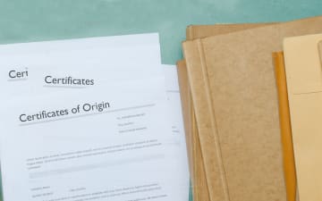 Certificates of Origin document