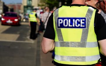 Policeman with a waistcoat