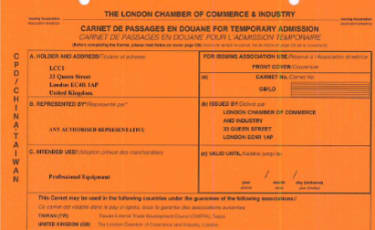 EC/CPD/China – Taiwan Carnet