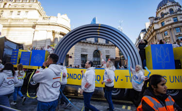 LCCI's Ukraine-themed float at the Lord Mayor’s Show