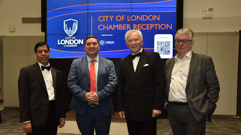 Alderman Prem Goyal OBE, Sir Nicholas Lyons,  Rhys Herbert
