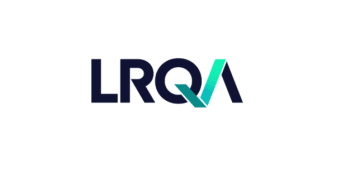 LRQA logo with white background