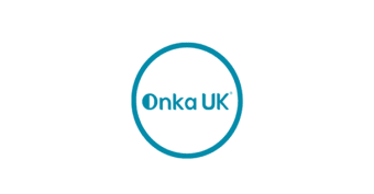 Onka UK logo in a white background