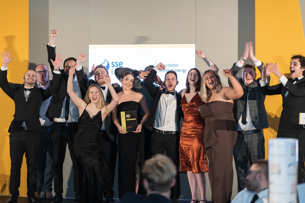 SME Awards winners celebrating