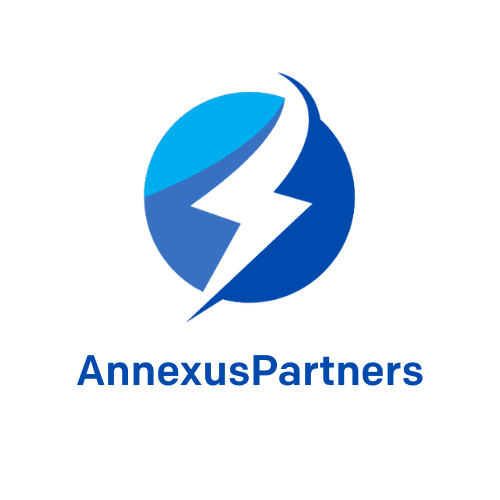 Annexus Partners logo with blue font