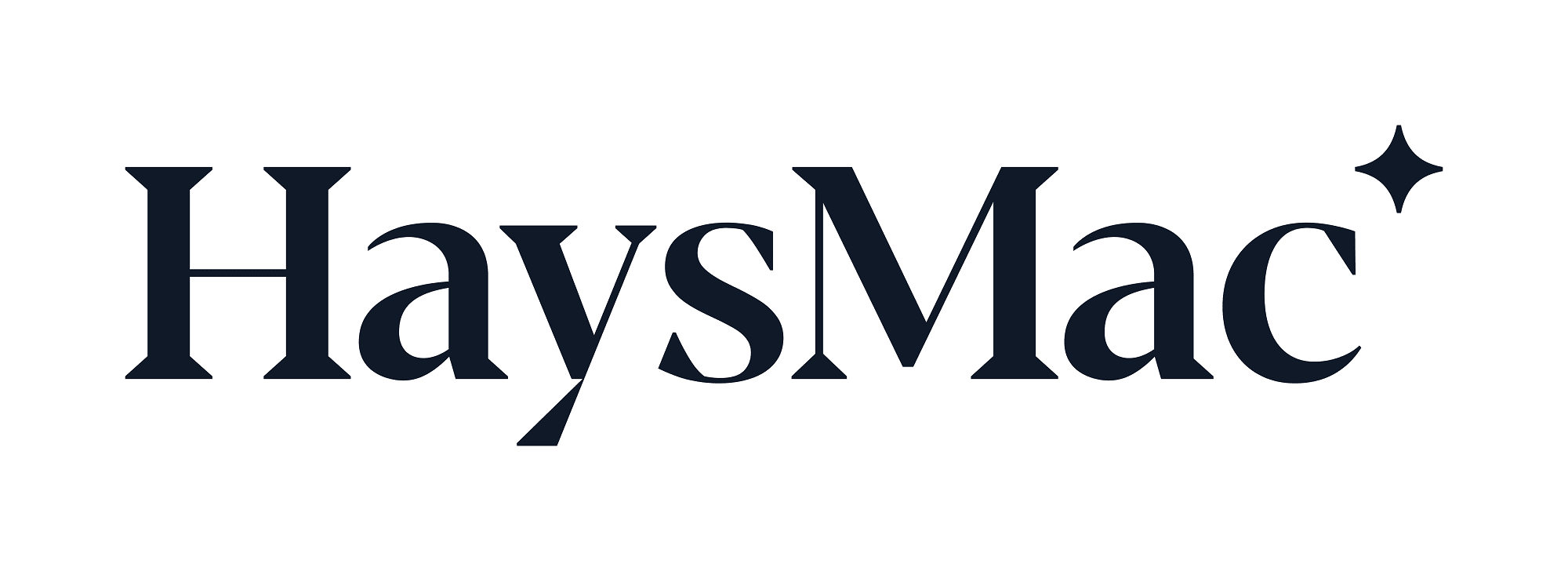 HaysMac company logo black font