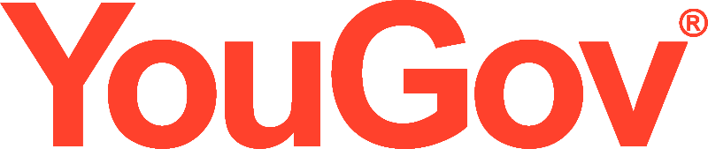 YouGov logo with red font