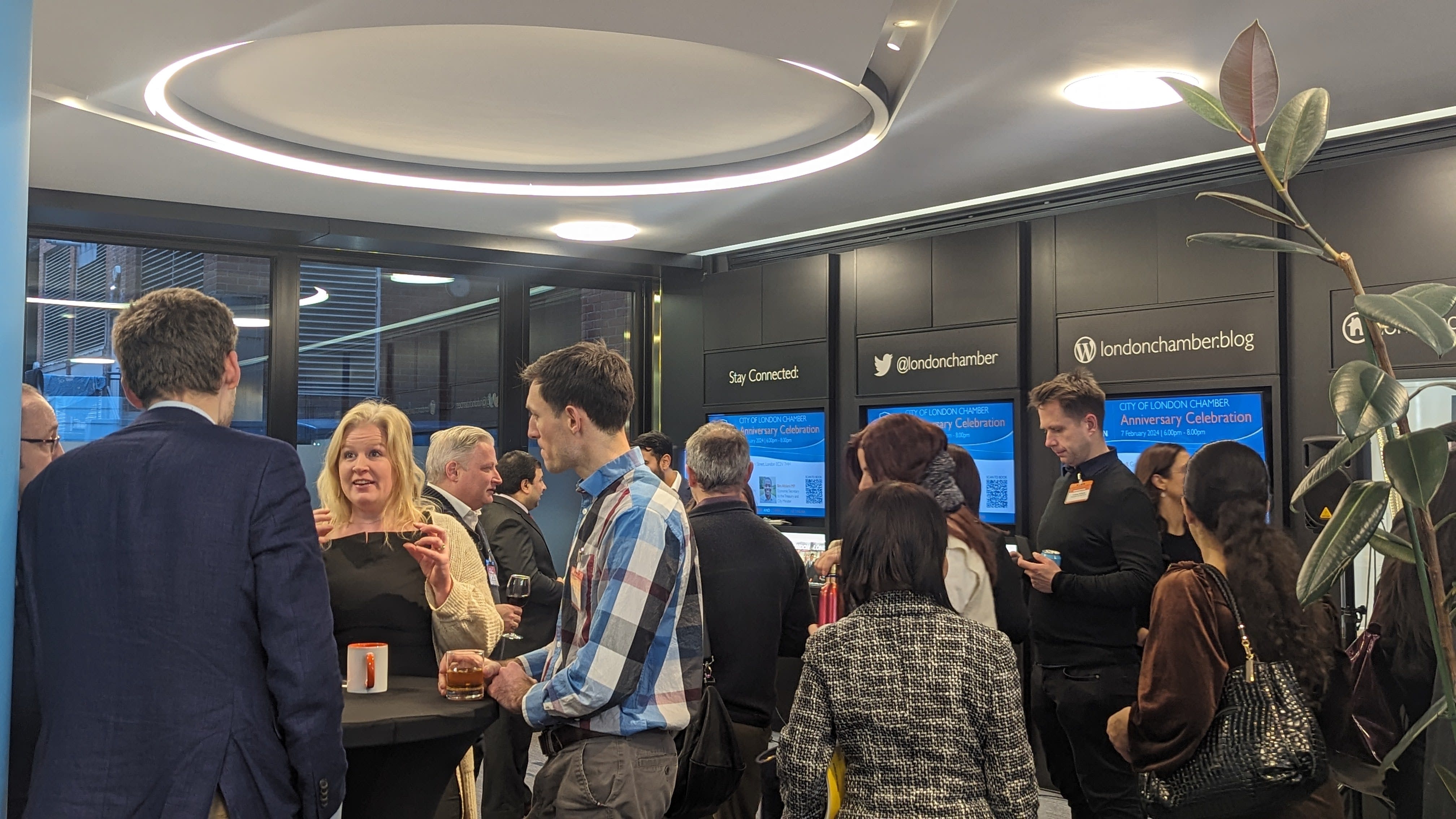 People networking in the LCCI's maximise your membership