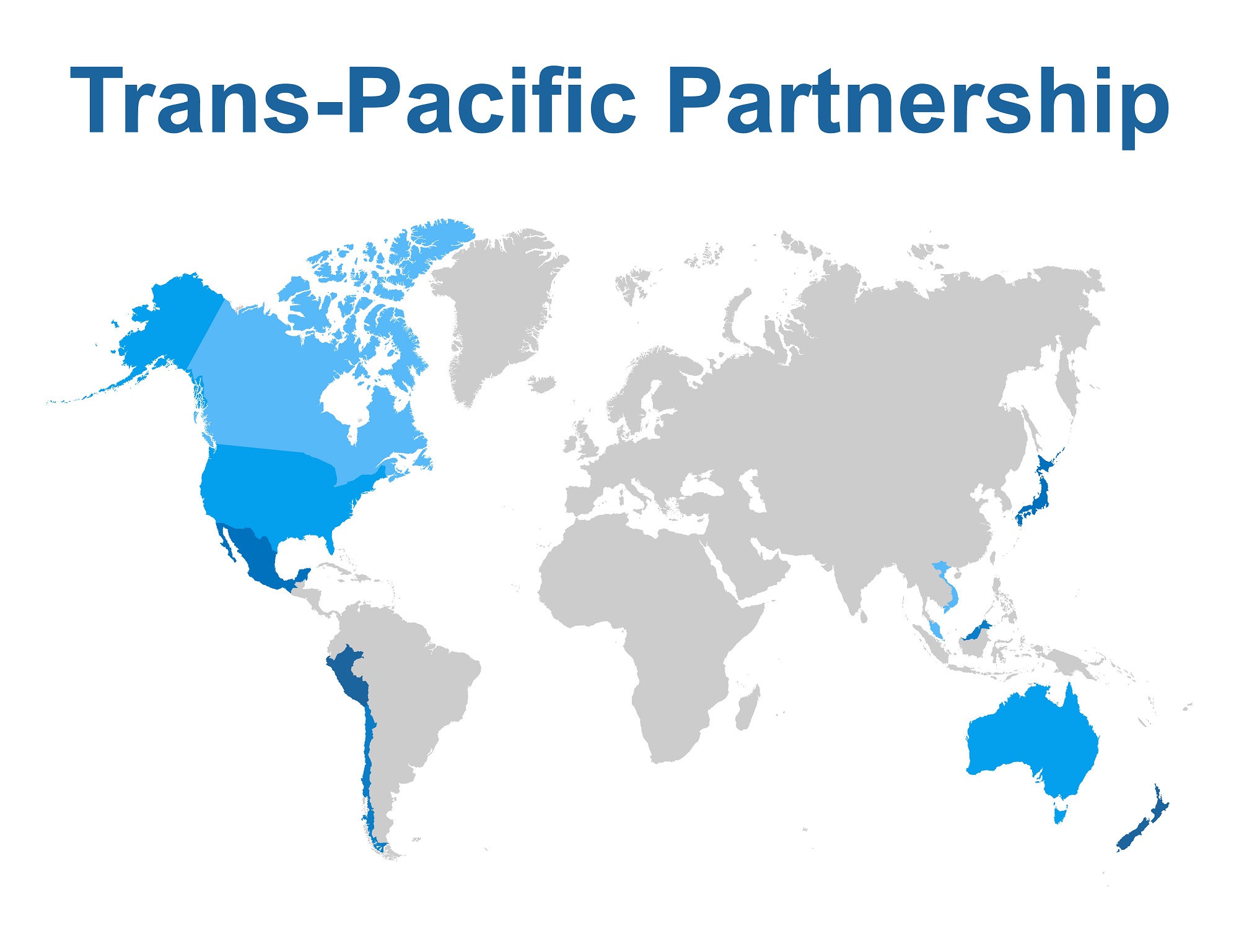 CPTPP map