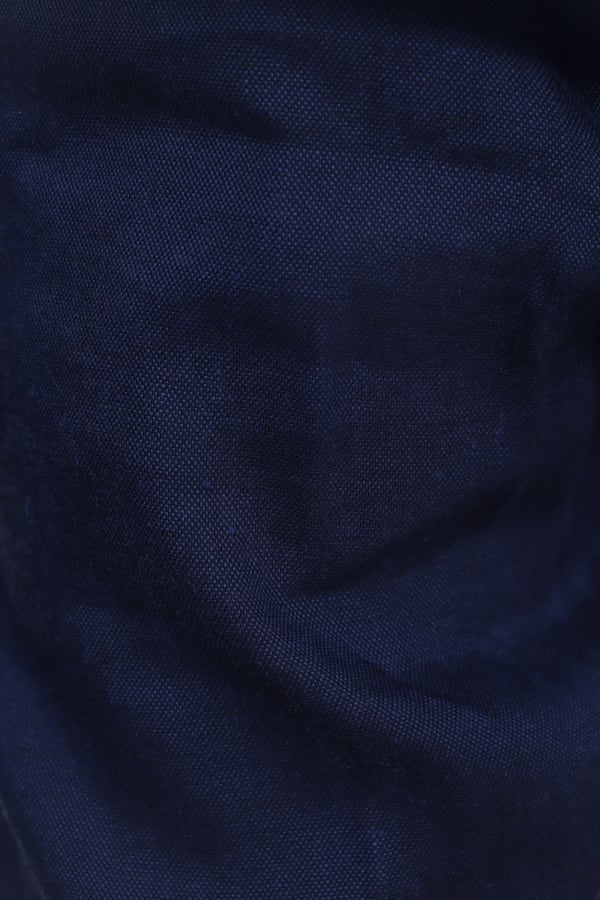 %100 Keten Erkek Pantolon – Beli Lastikli ve Bağcıklı Yazlık Kesim | Lacivert — 3