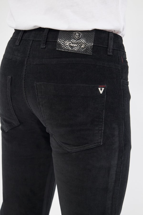 Kadife 5 Cep Regular Fit Haki Erkek Pantolon — 8