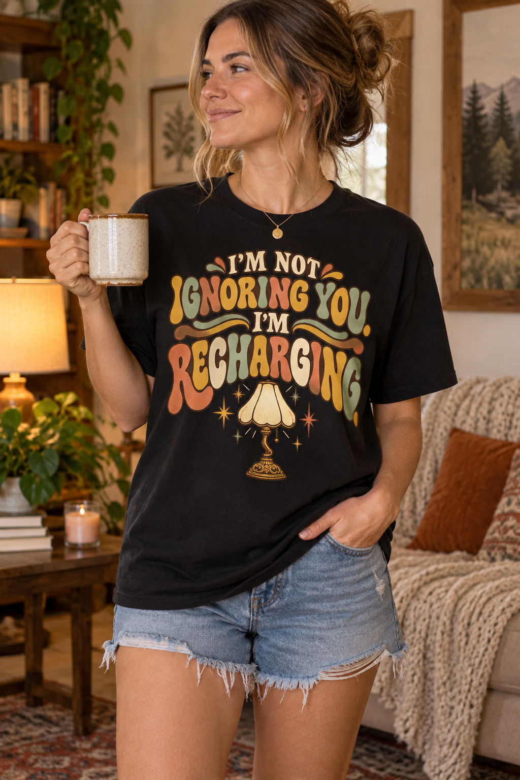 I'm Not Ignoring You, I'm Recharging Shirt