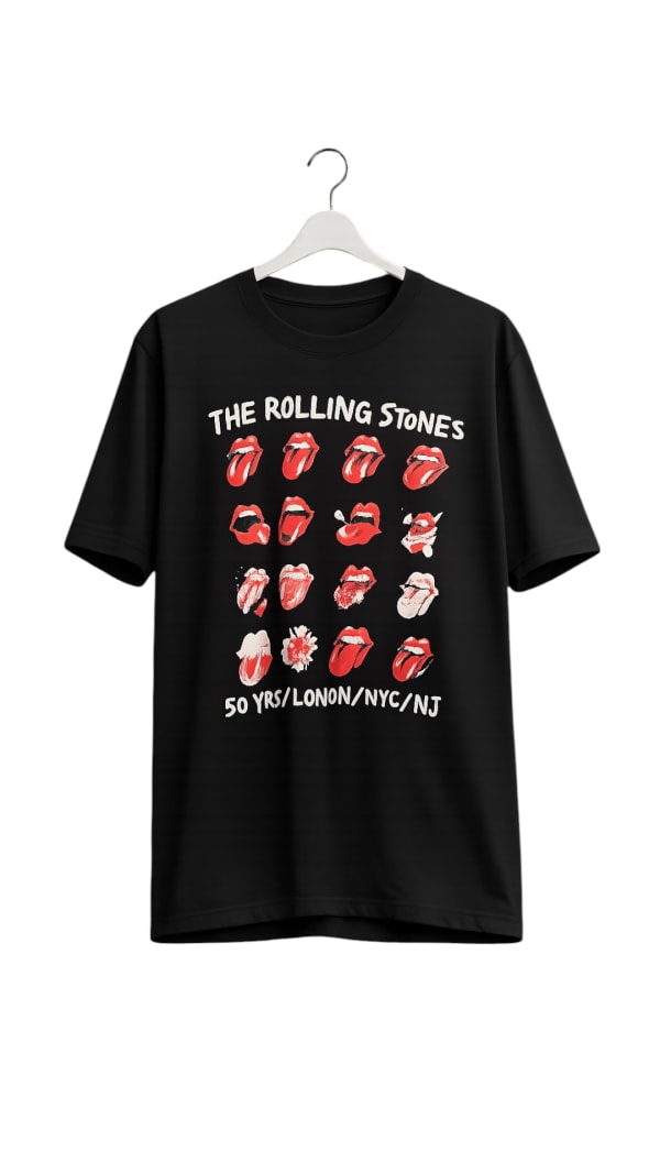Rolling Stones Graphic Oversized T-Shirt