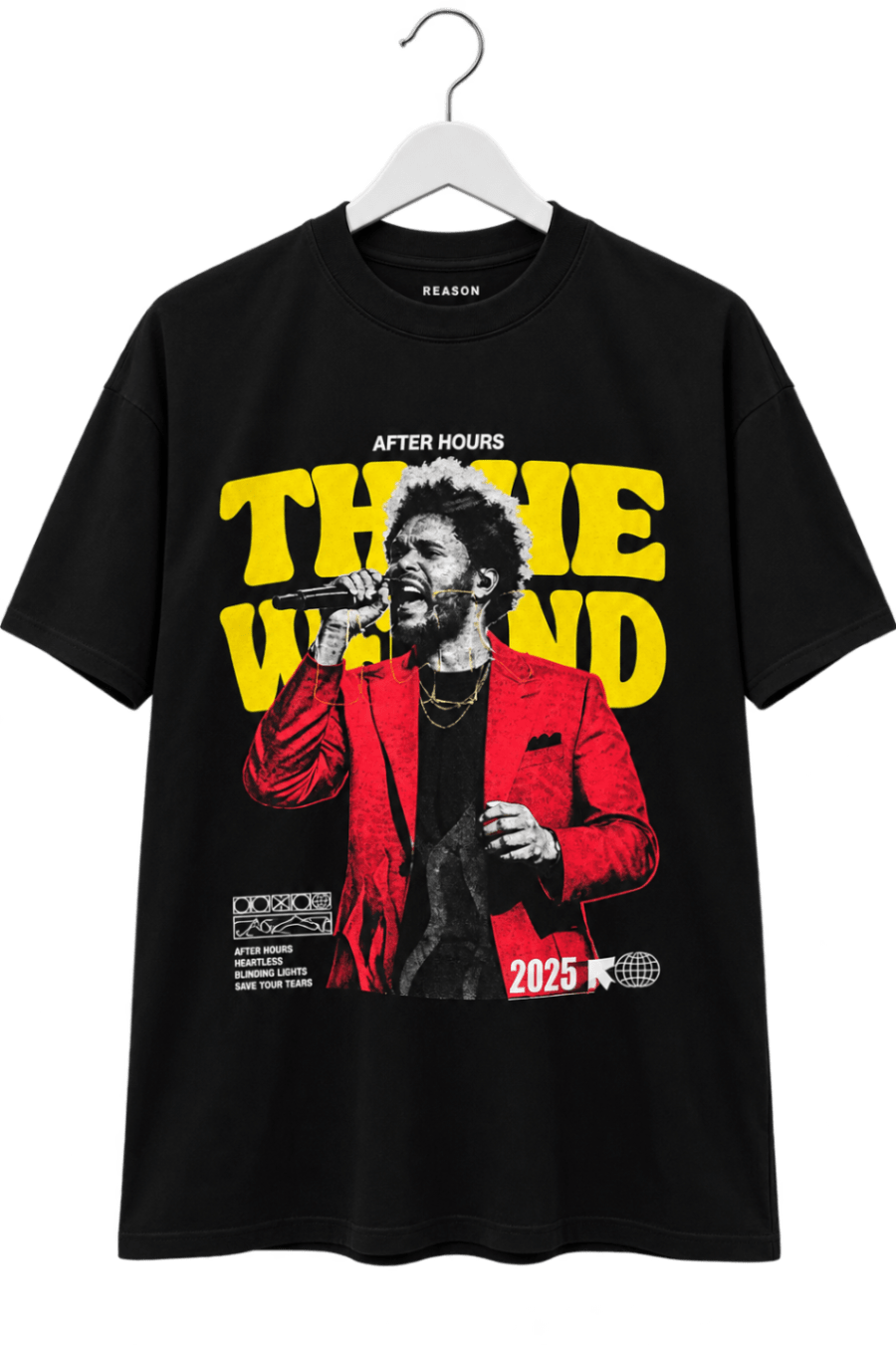 The Weeknd After Hours Graphic Oversized T-Shirt