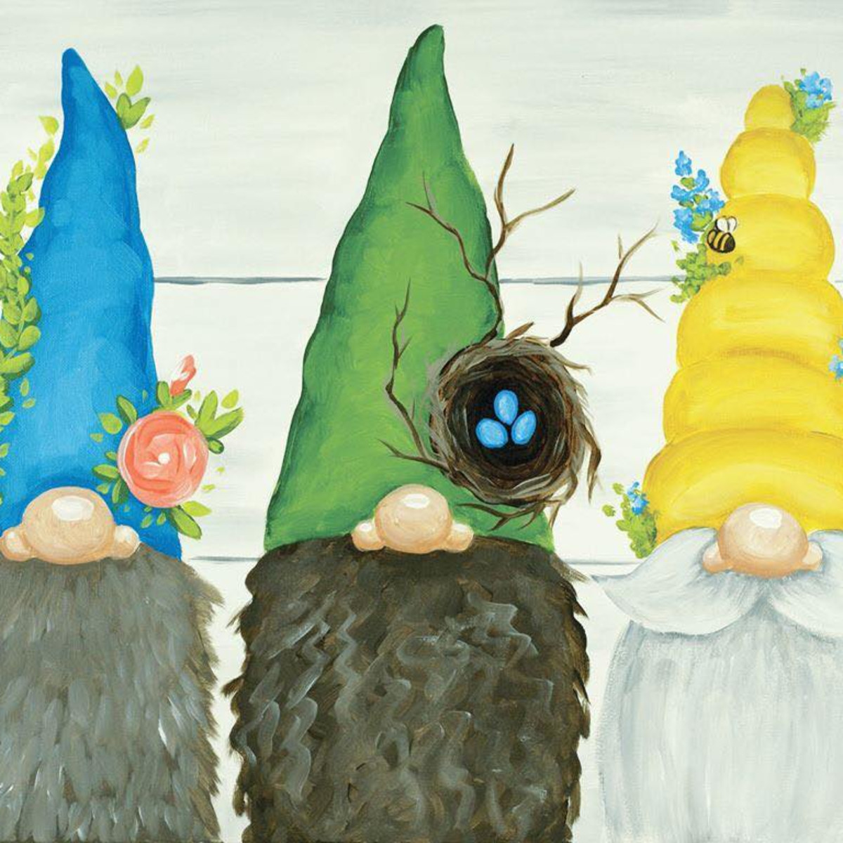 Lc Explorer Attend Three Garden Gnomes Public Painting Event