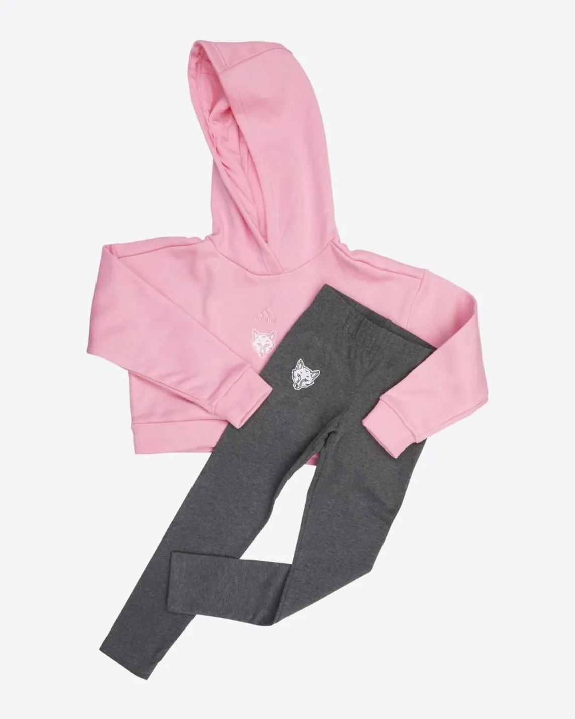 adidas Pink Tracksuit Kids