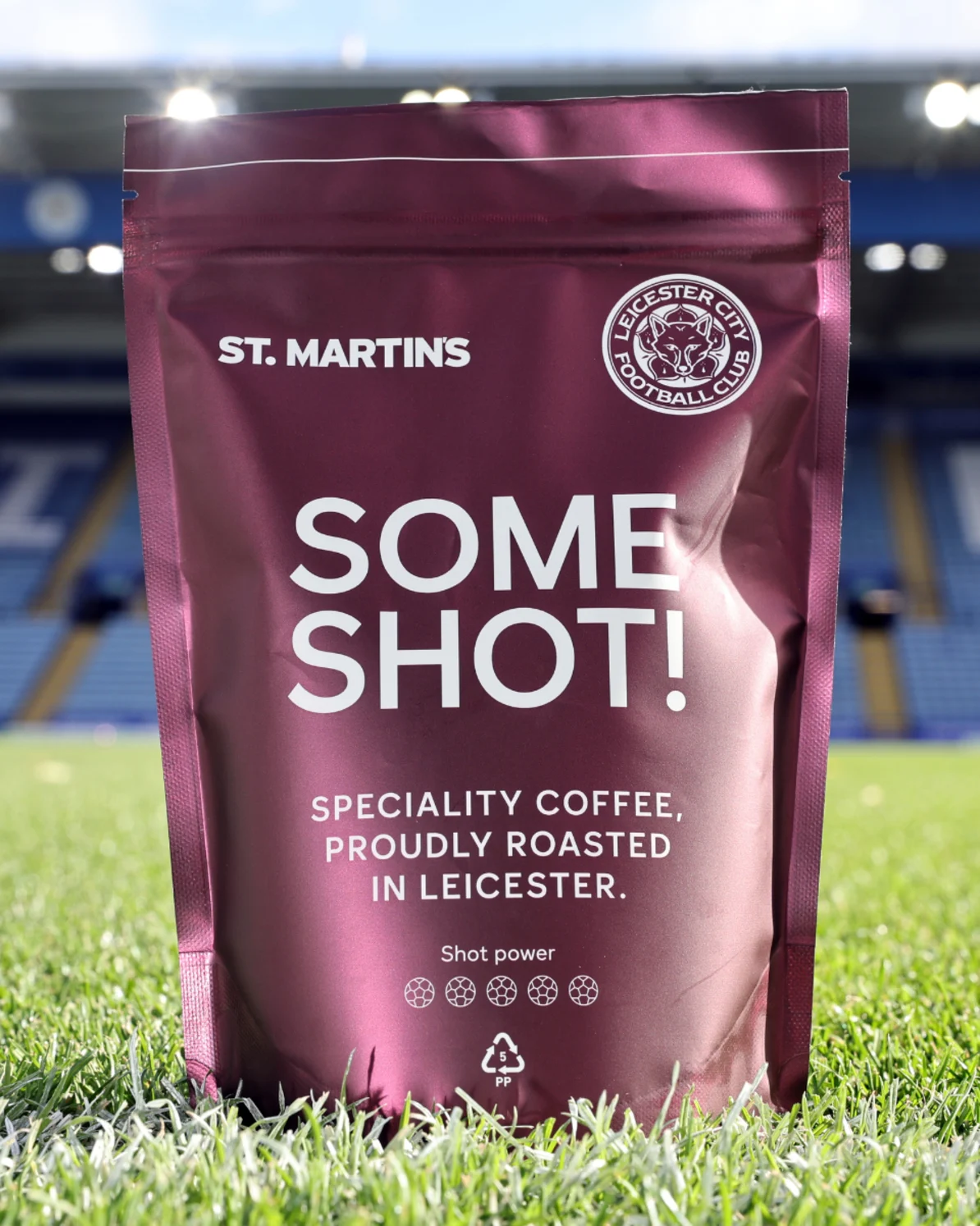 LCFC x St Martins – Some Shot – Ground Coffee