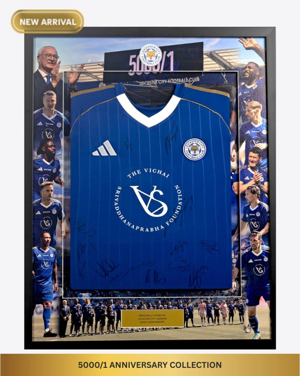 5000/1 Anniversary Collection - Framed Legends Squad Signed Shirt