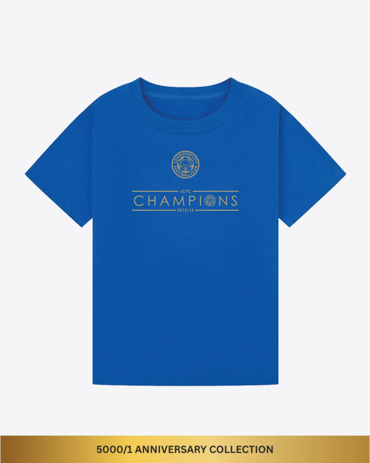 5000/1 Anniversary Collection - Blue Champions T-Shirt - Kids