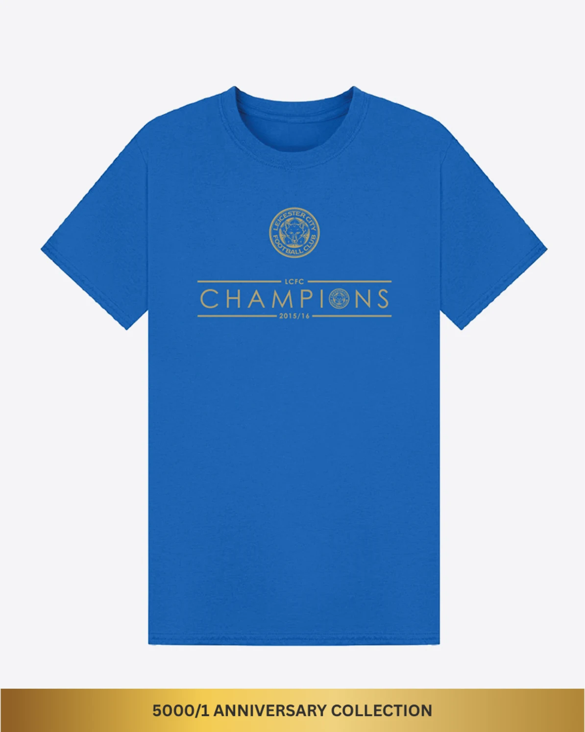 5000/1 Anniversary Collection - Blue Champions T-Shirt - Adults
