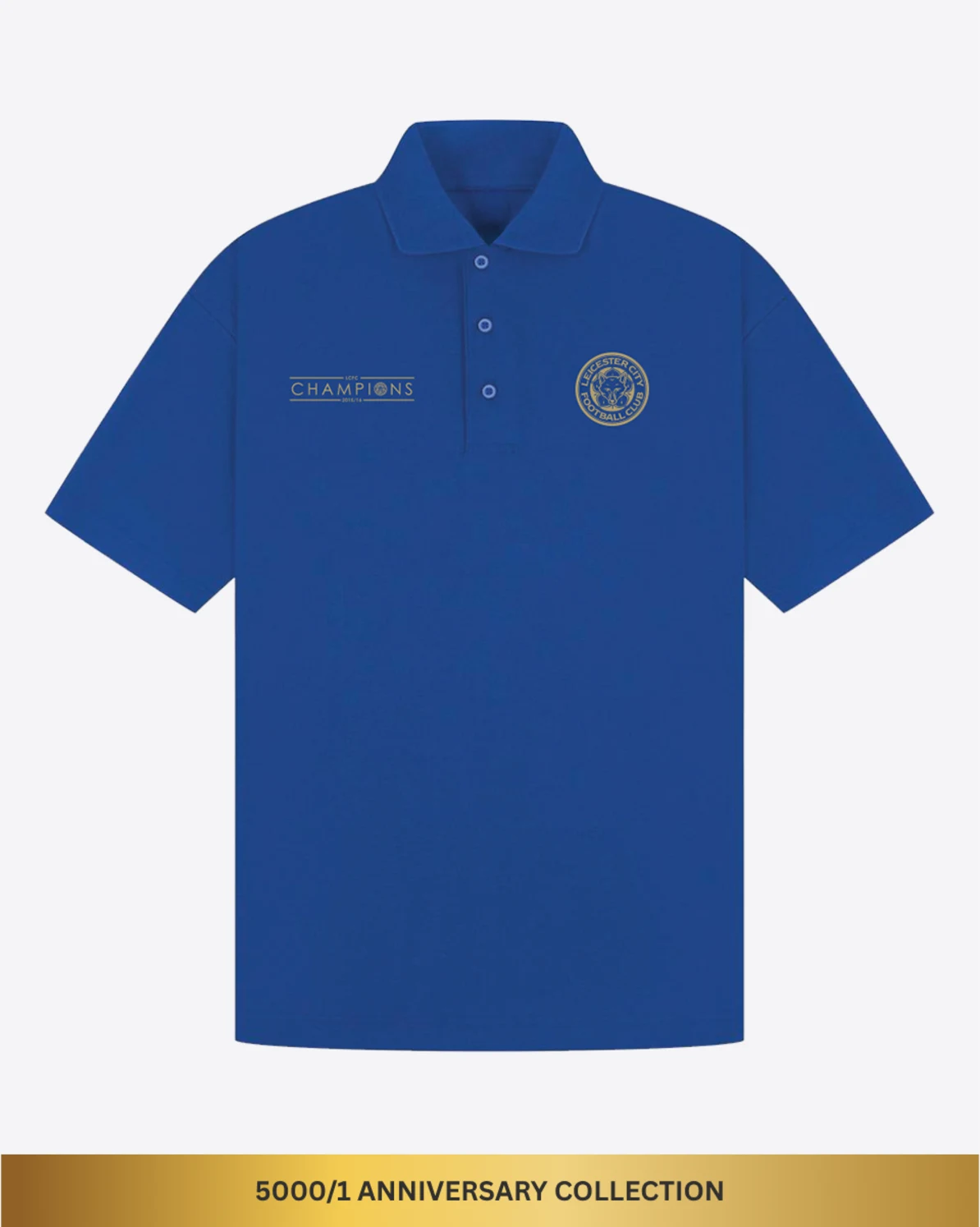 5000/1 Anniversary Collection - Blue Champions Polo - Adults