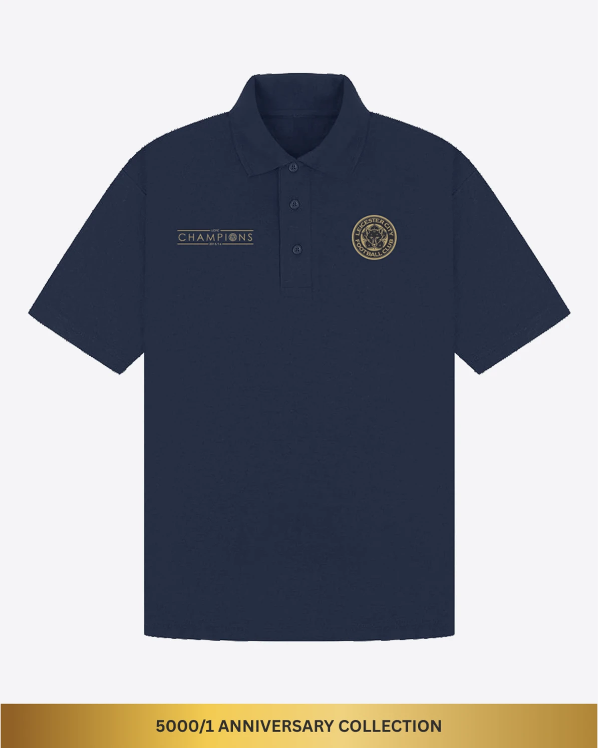 5000/1 Anniversary Collection - Navy Champions Polo - Adults