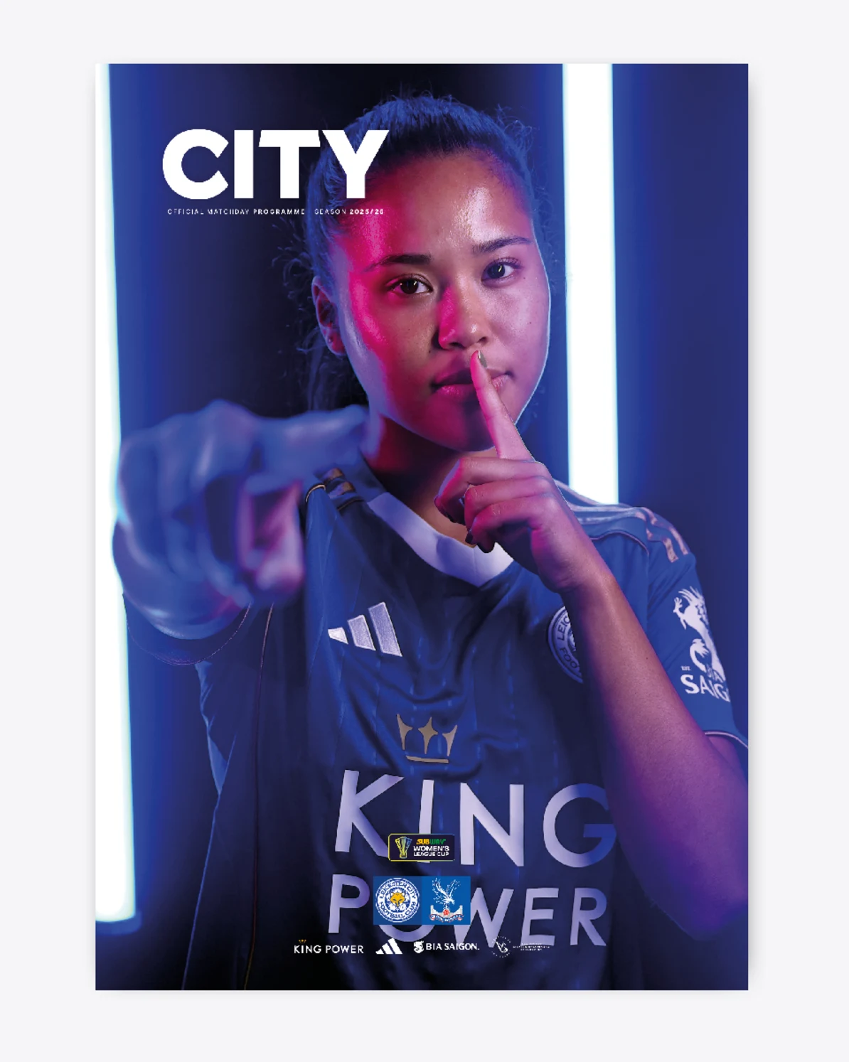 CITY Matchday Magazine - LCFC Women vs. Crystal Palace Women Cup 2025/26