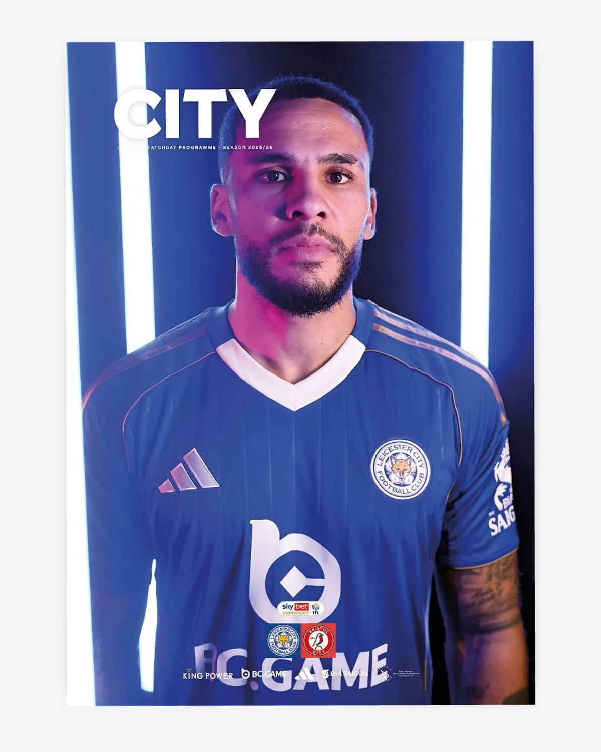 CITY Matchday Magazine - Leicester City vs. Bristol City 2025/26