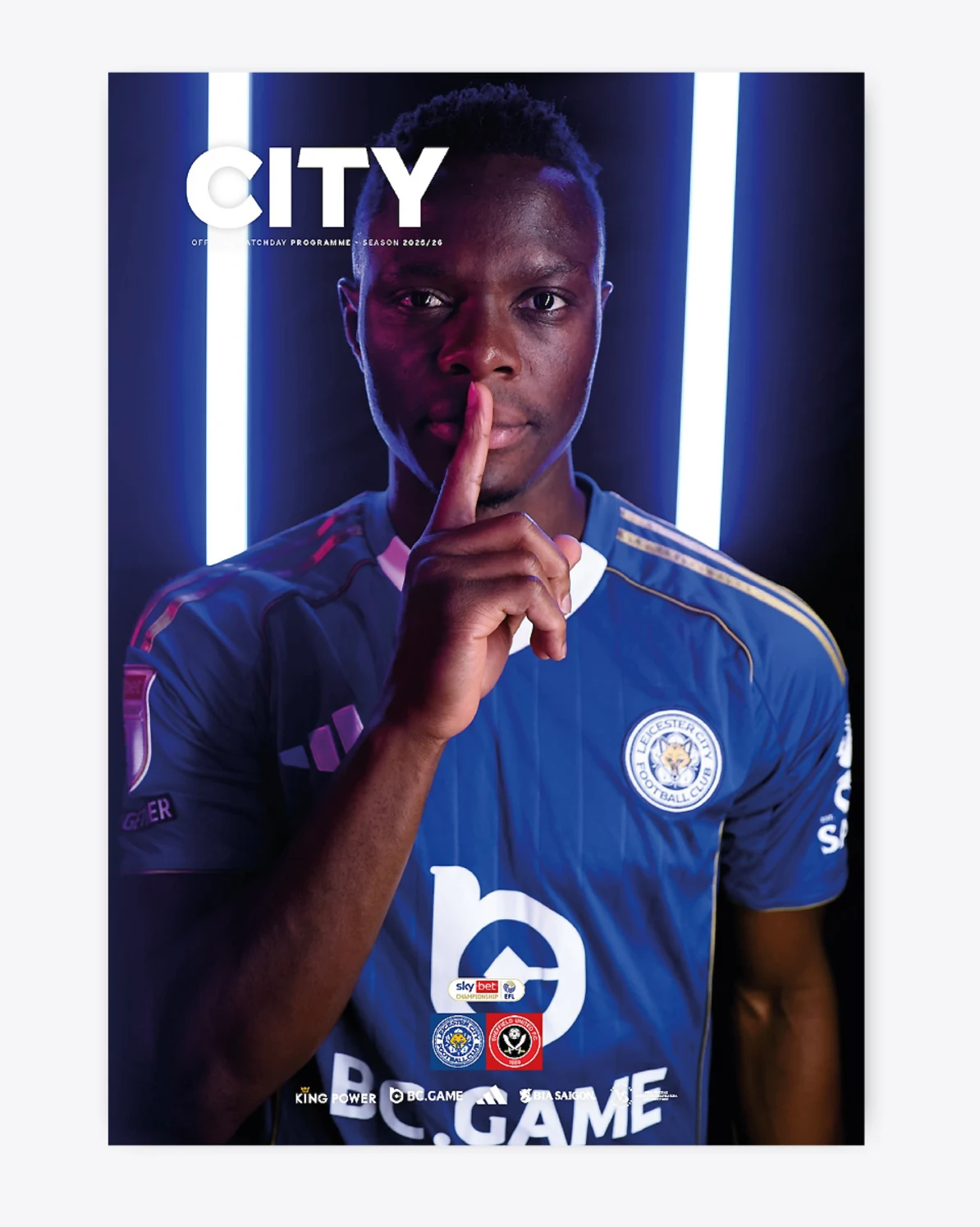 CITY Matchday Magazine - Leicester City vs. Sheffield United 2025/26