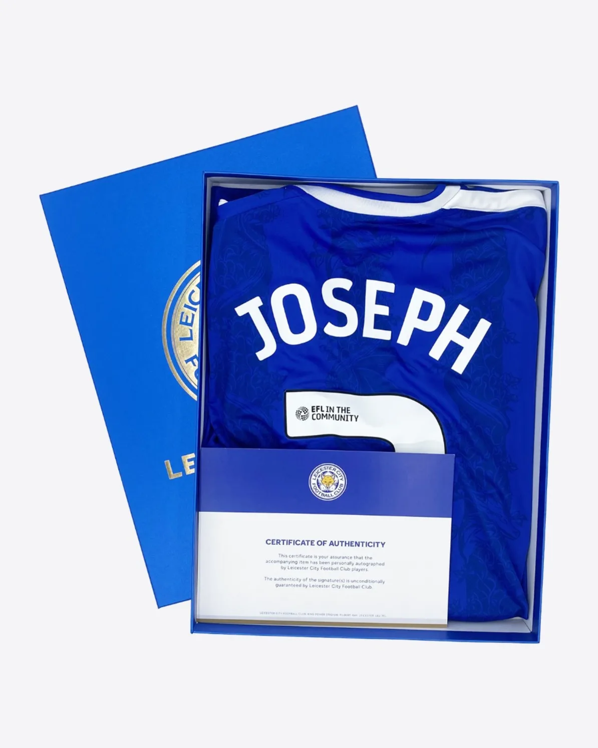 2026/27 Boxed Signed Shirt - Jayden Joseph