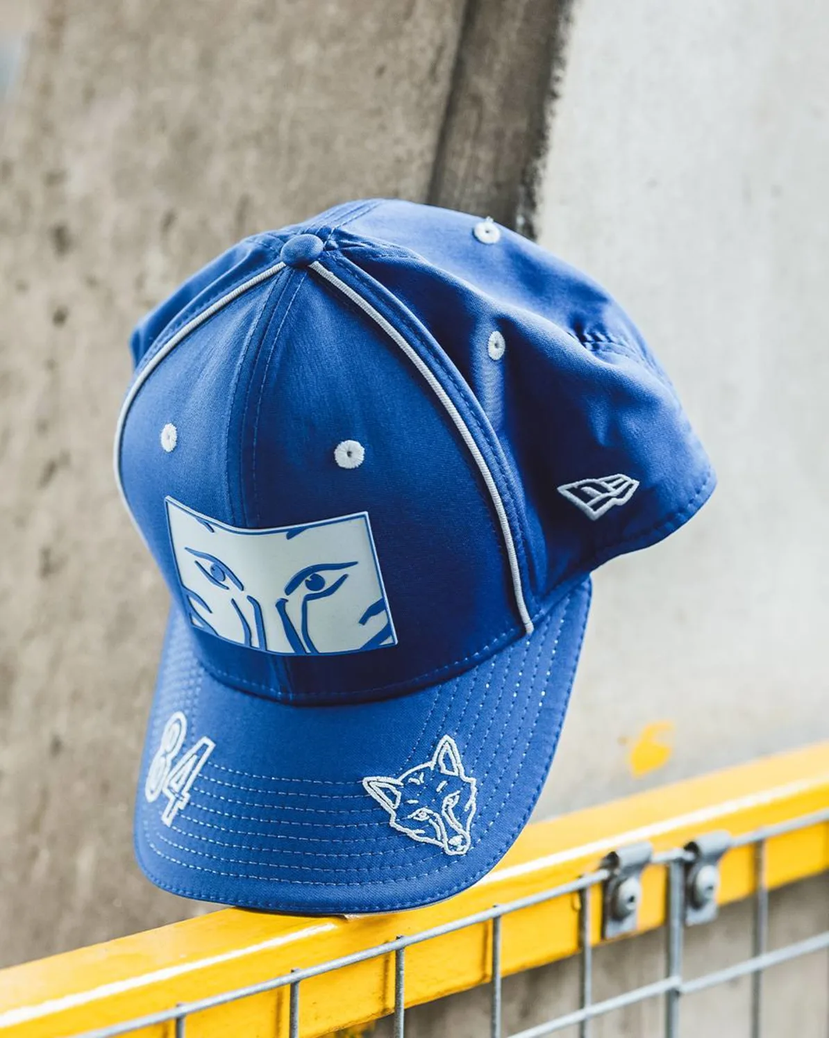 Leicester City New Era Fox Eyes 9FIFTY Stretch Snap Cap