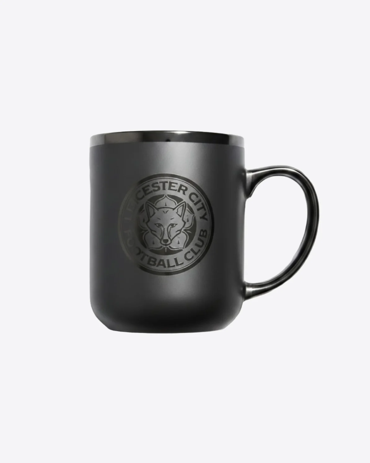 Leicester City Matte Black Tonal Mug