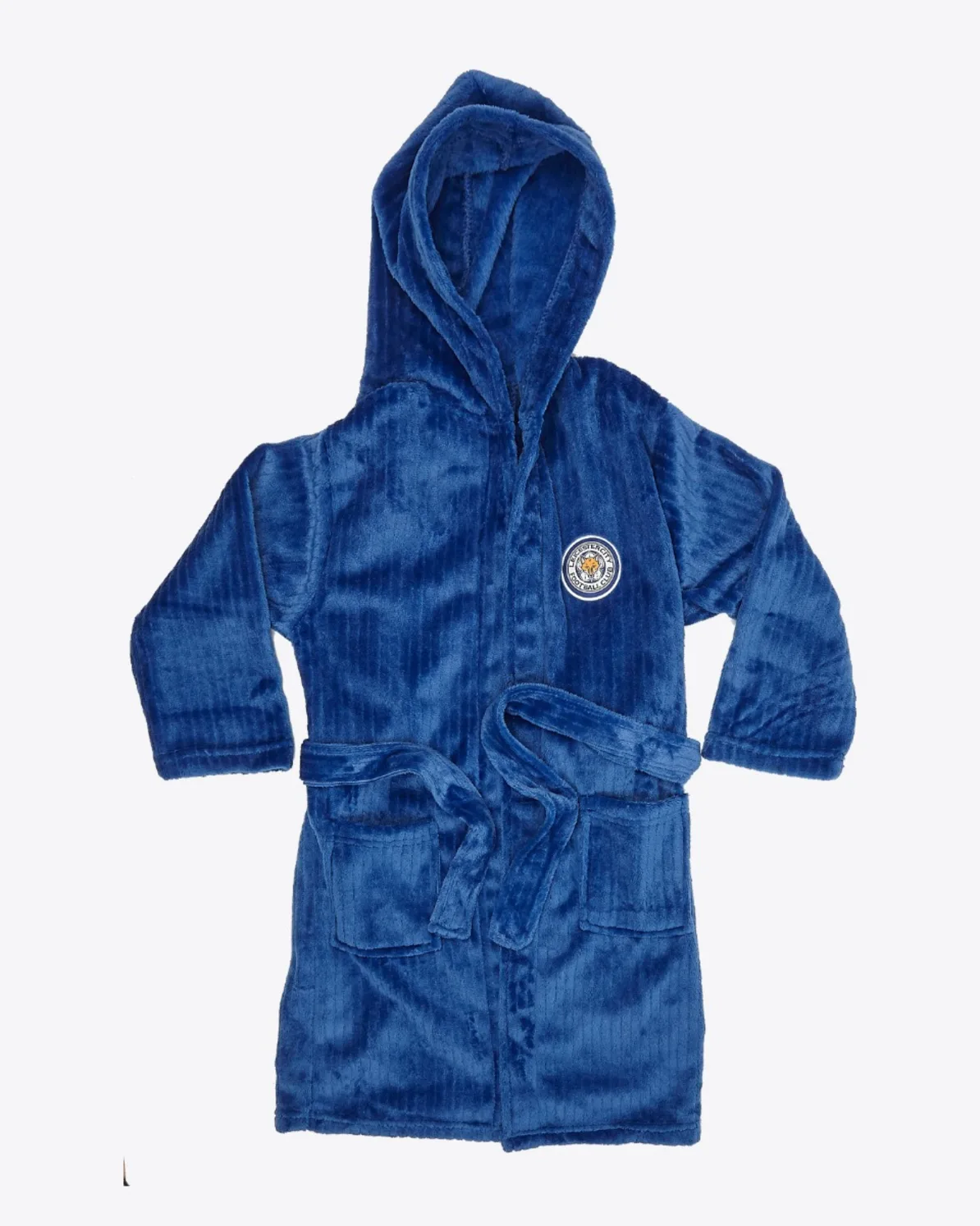 Leicester City Royal Pinstripe Bathrobe - Kids - 7-8 Years