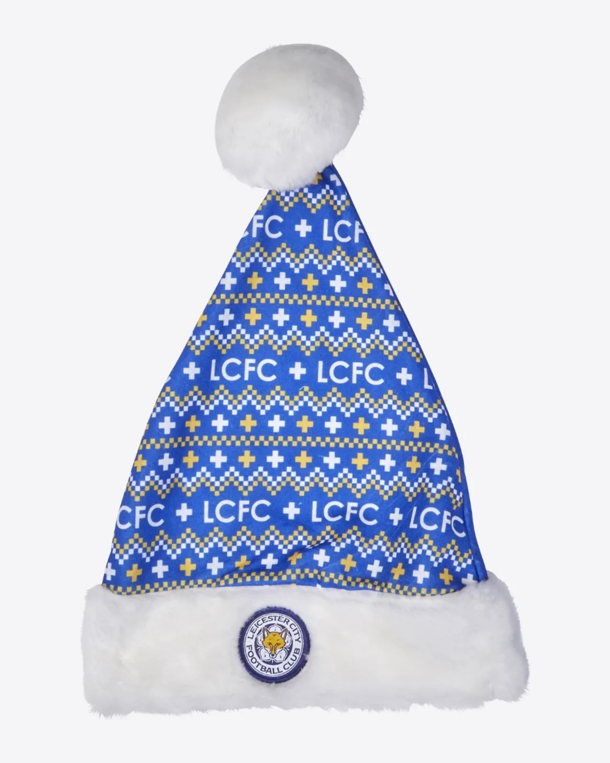 Leicester City Nordic Christmas Santa Hat