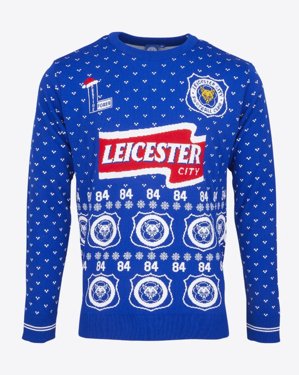 Leicester City 96/98 Retro Christmas Jumper - Adults