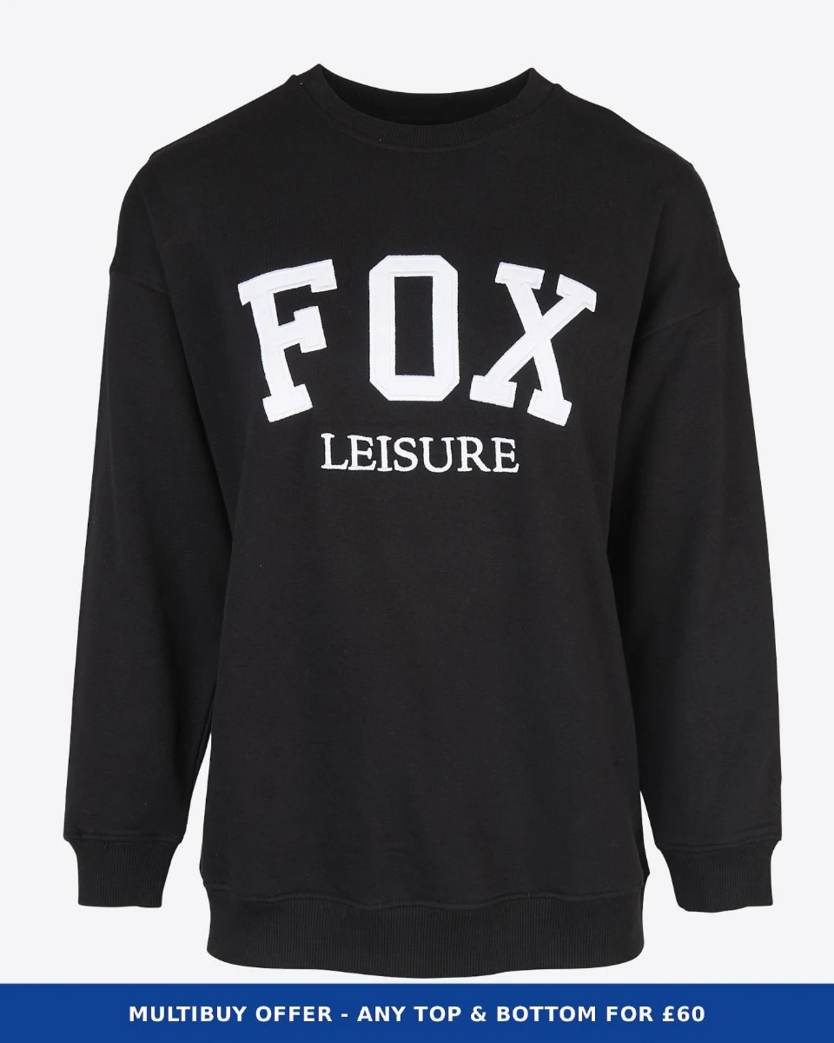 Leicester City Fox Leisure Oversized Sweatshirt - Womens