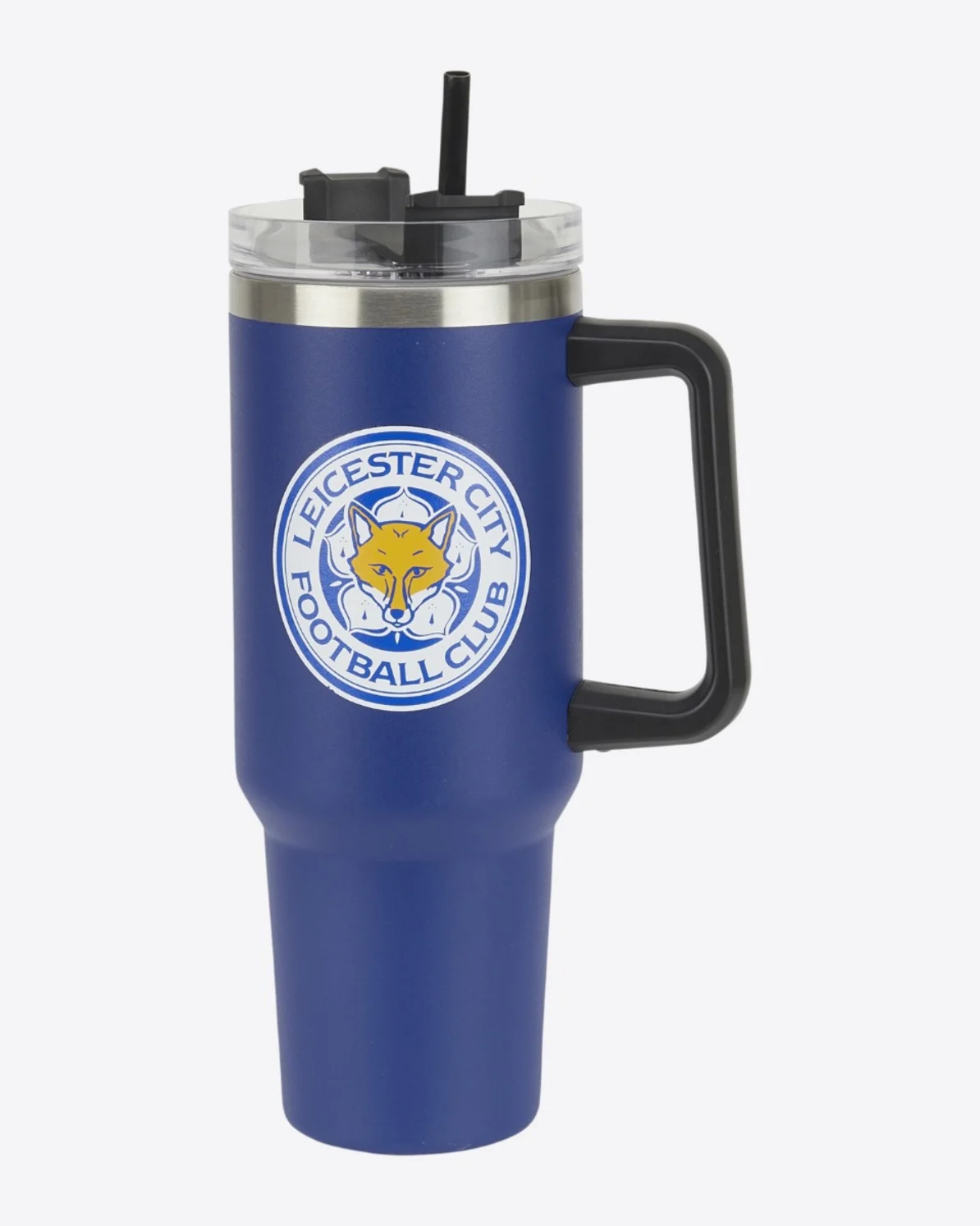 Leicester City Insulated Tumbler Mug With Straw