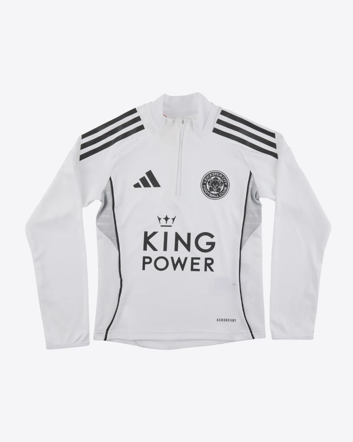 2025/26 White Training 1/4 Zip - Kids