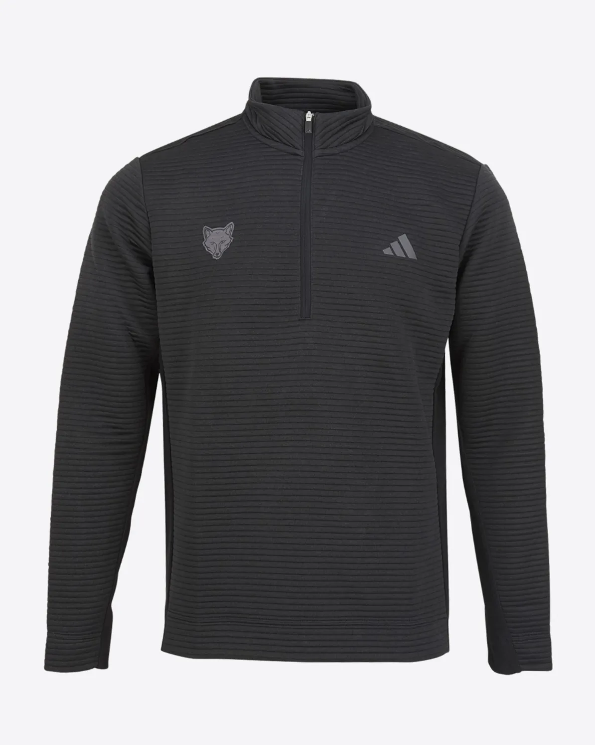 LCFC x adidas Golf Black Ultimate Winter 1/4 Zip - Mens