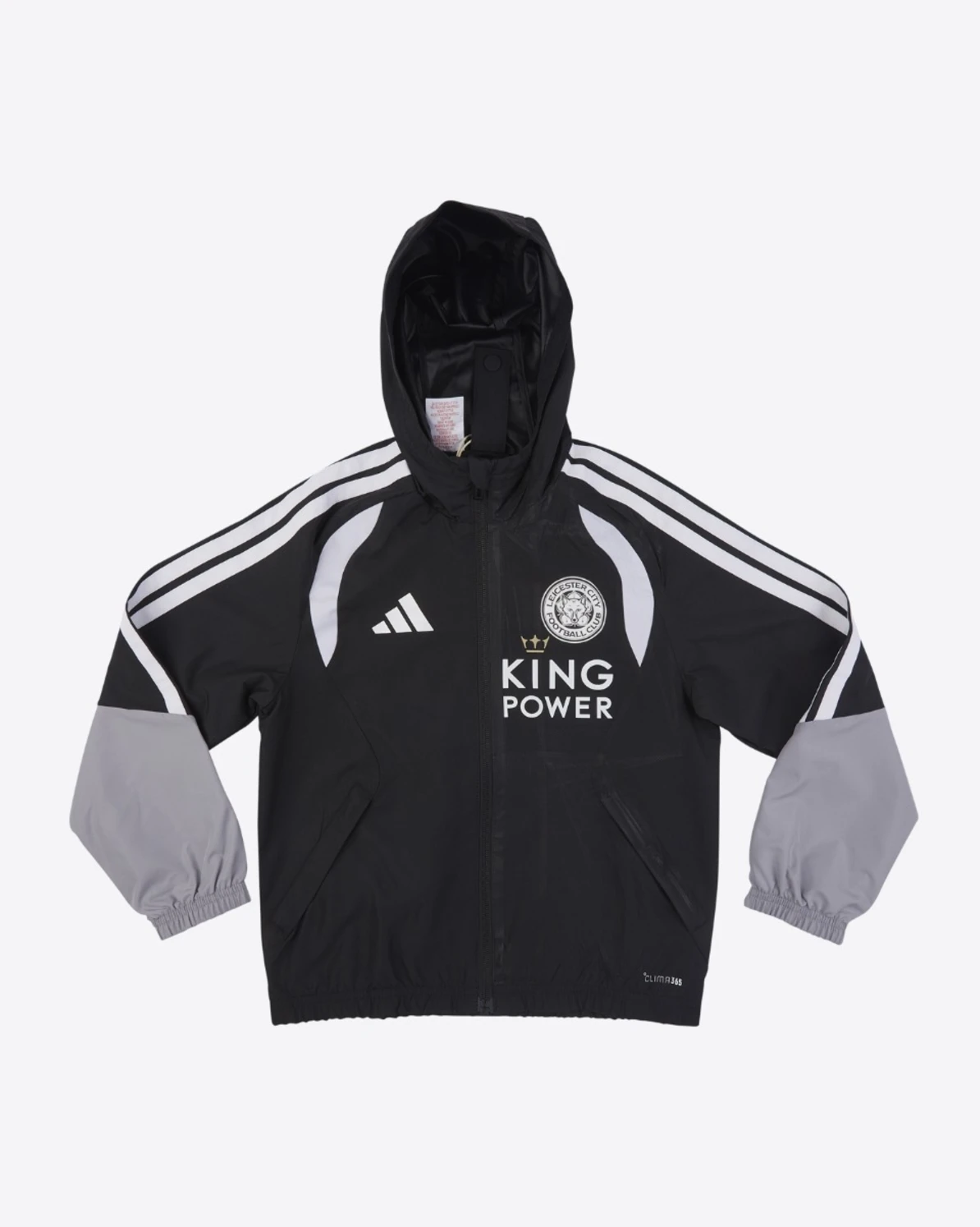 2026/27 Black Rain Jacket - Kids