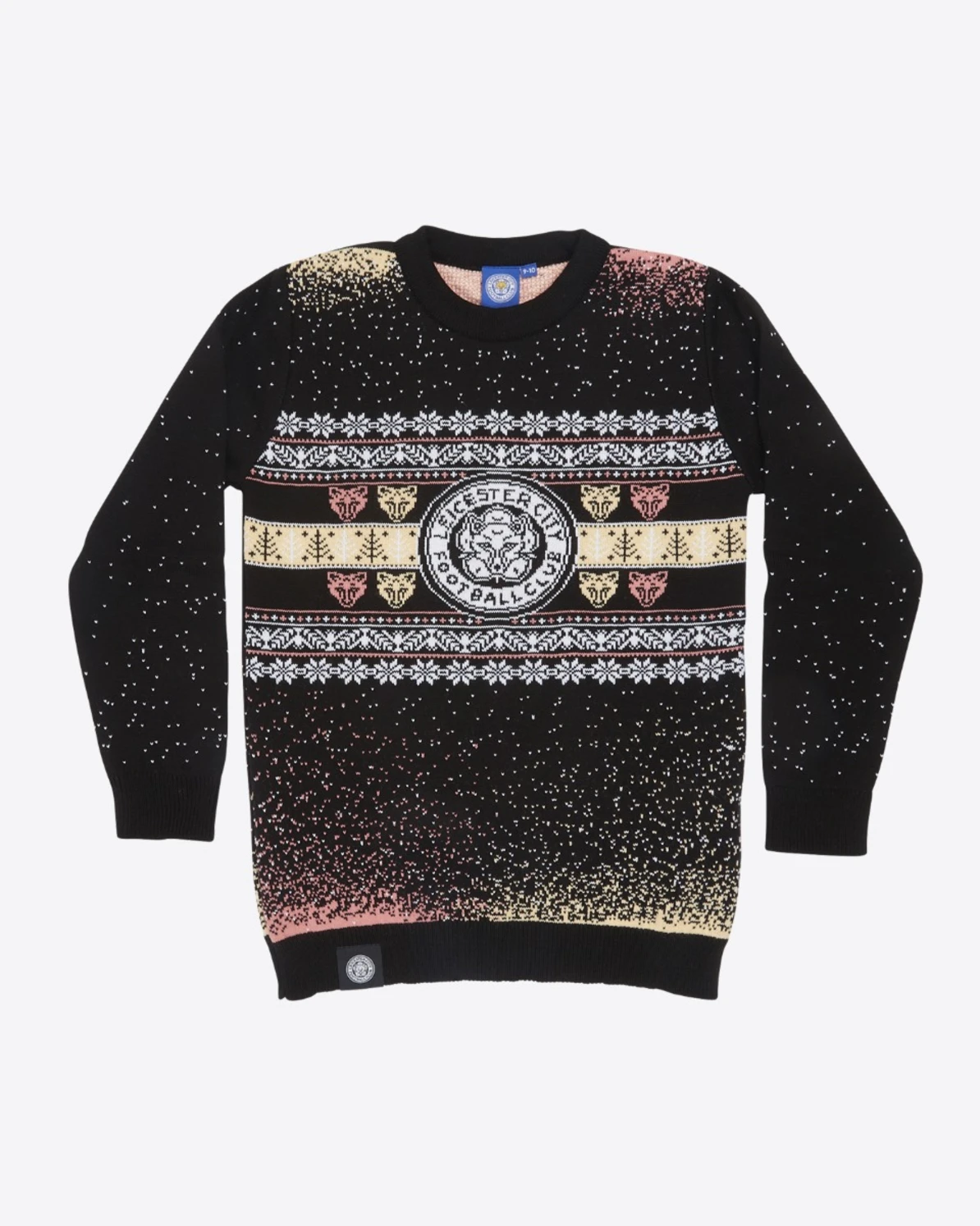 Leicester City Fairisle Graffiti Christmas Jumper - Kids