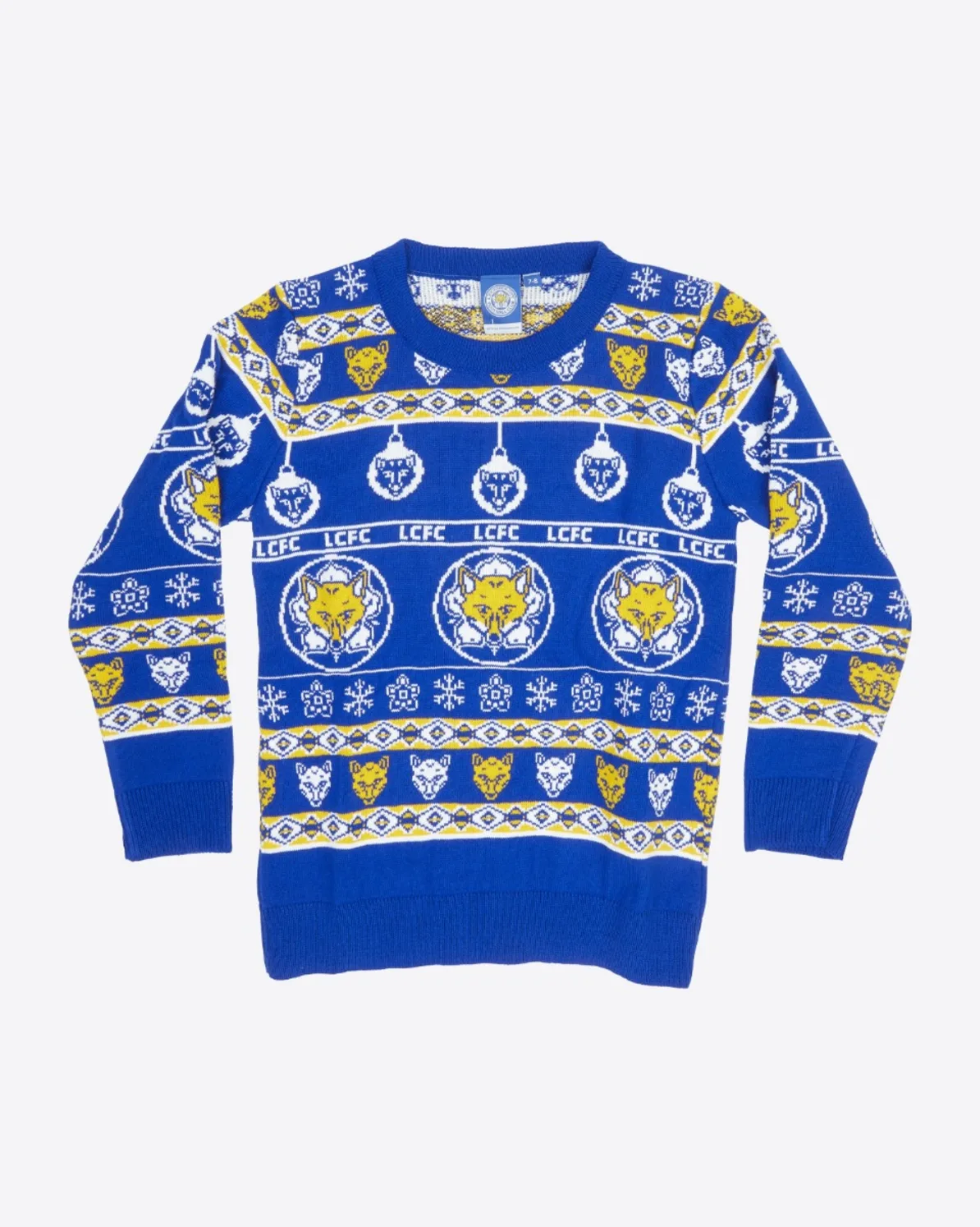 Leicester City Bauble Christmas Jumper - Kids
