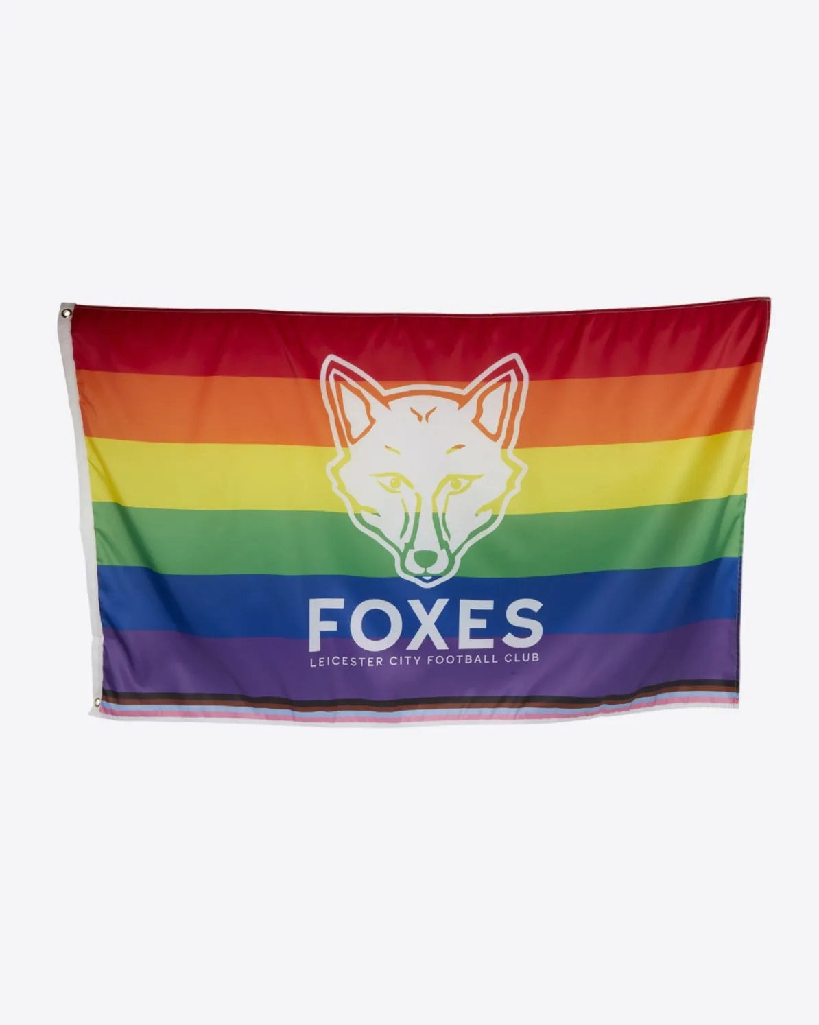 Leicester City Foxes Rainbow Flag