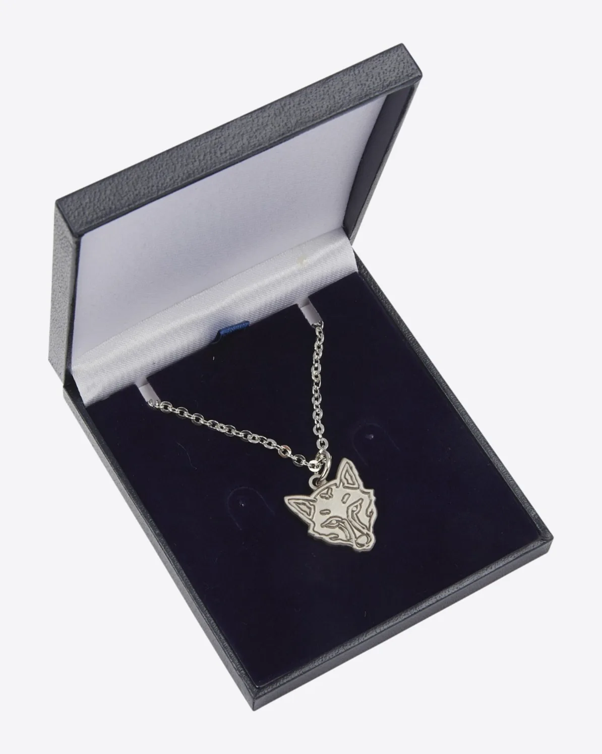 Leicester City Silver Foxhead Pendant Necklace