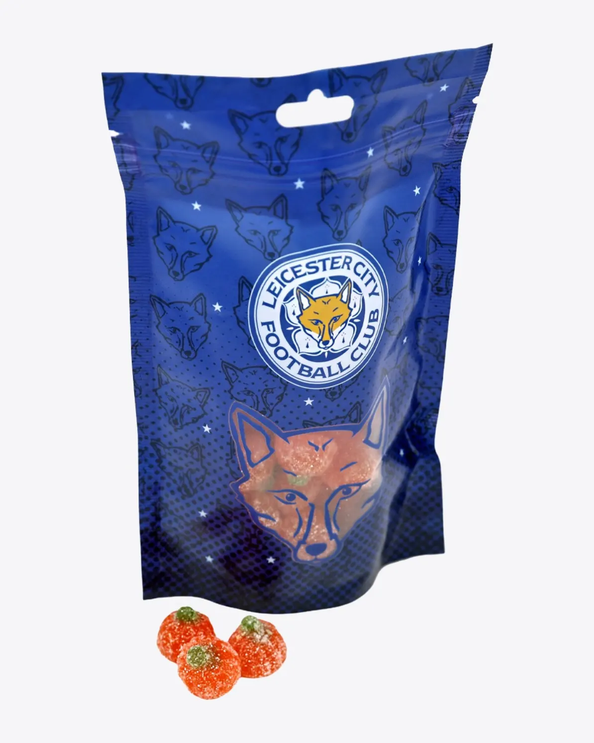 Leicester City Sweet Pouch - Halloween Pumpkins