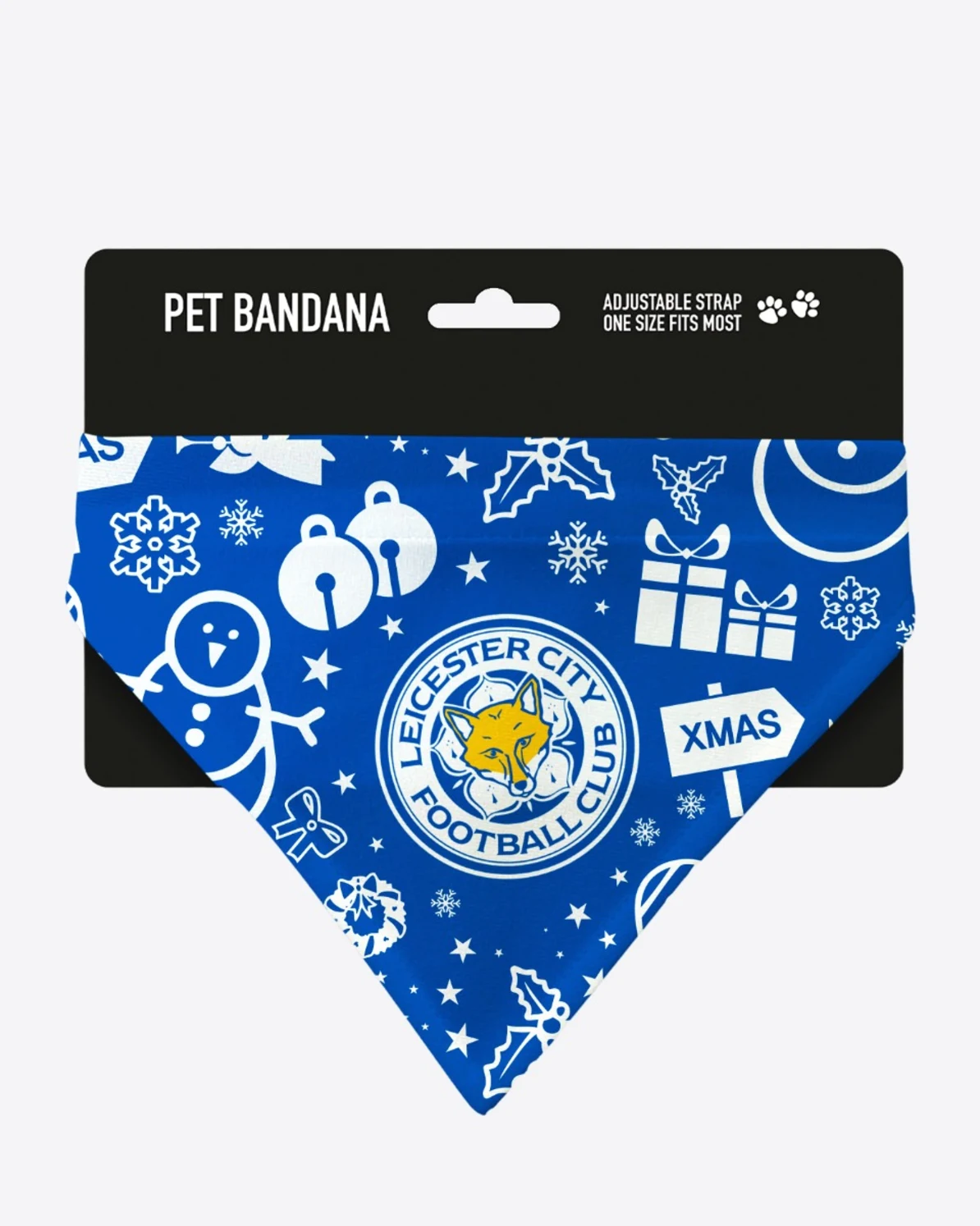 Leicester City Christmas Montage Pet Bandana