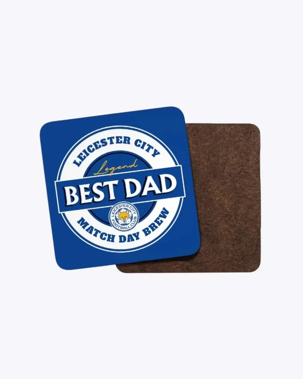 Leicester City Best Dad Coaster
