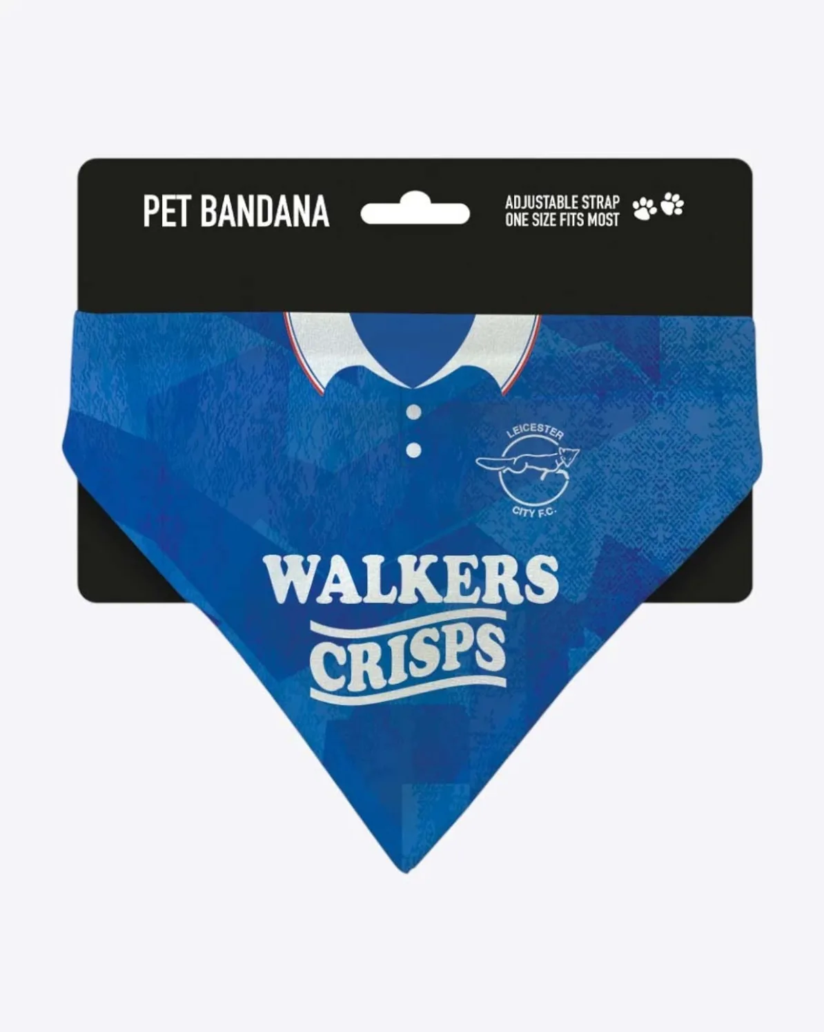 Leicester City Retro 1990 Home Pet Bandana