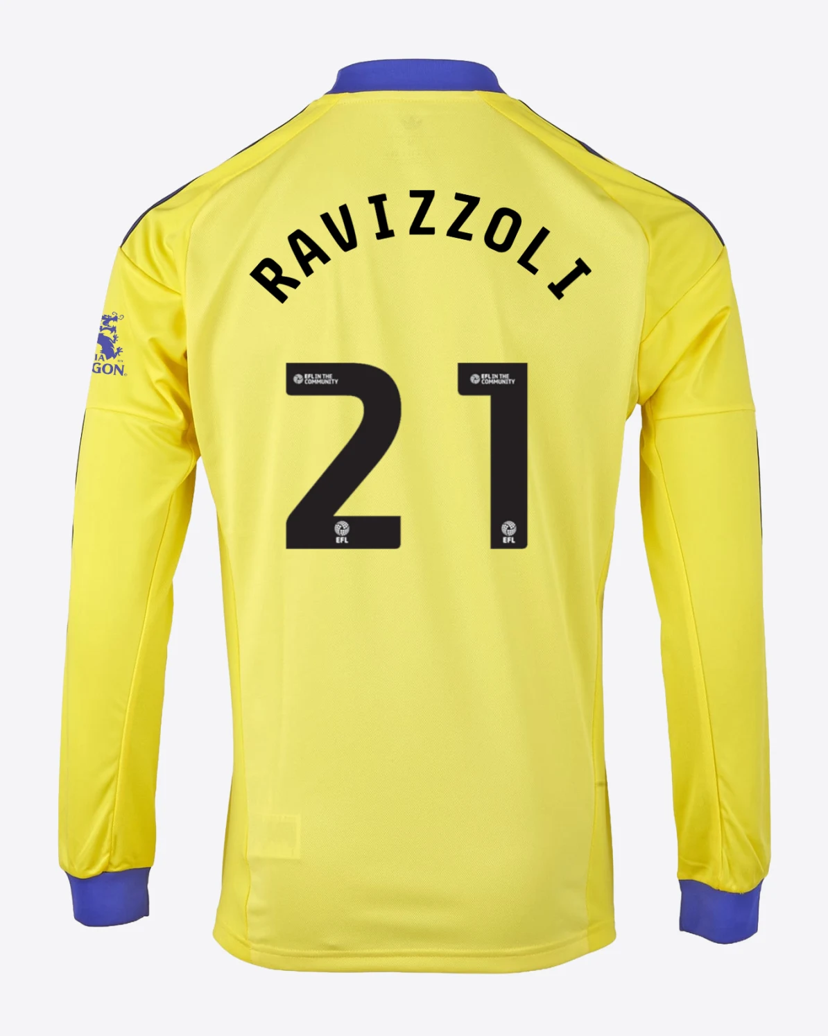 Leicester City Men's Away Goalkeeper Shirt 2026/27 - Adults - Franco RAVIZZOLI