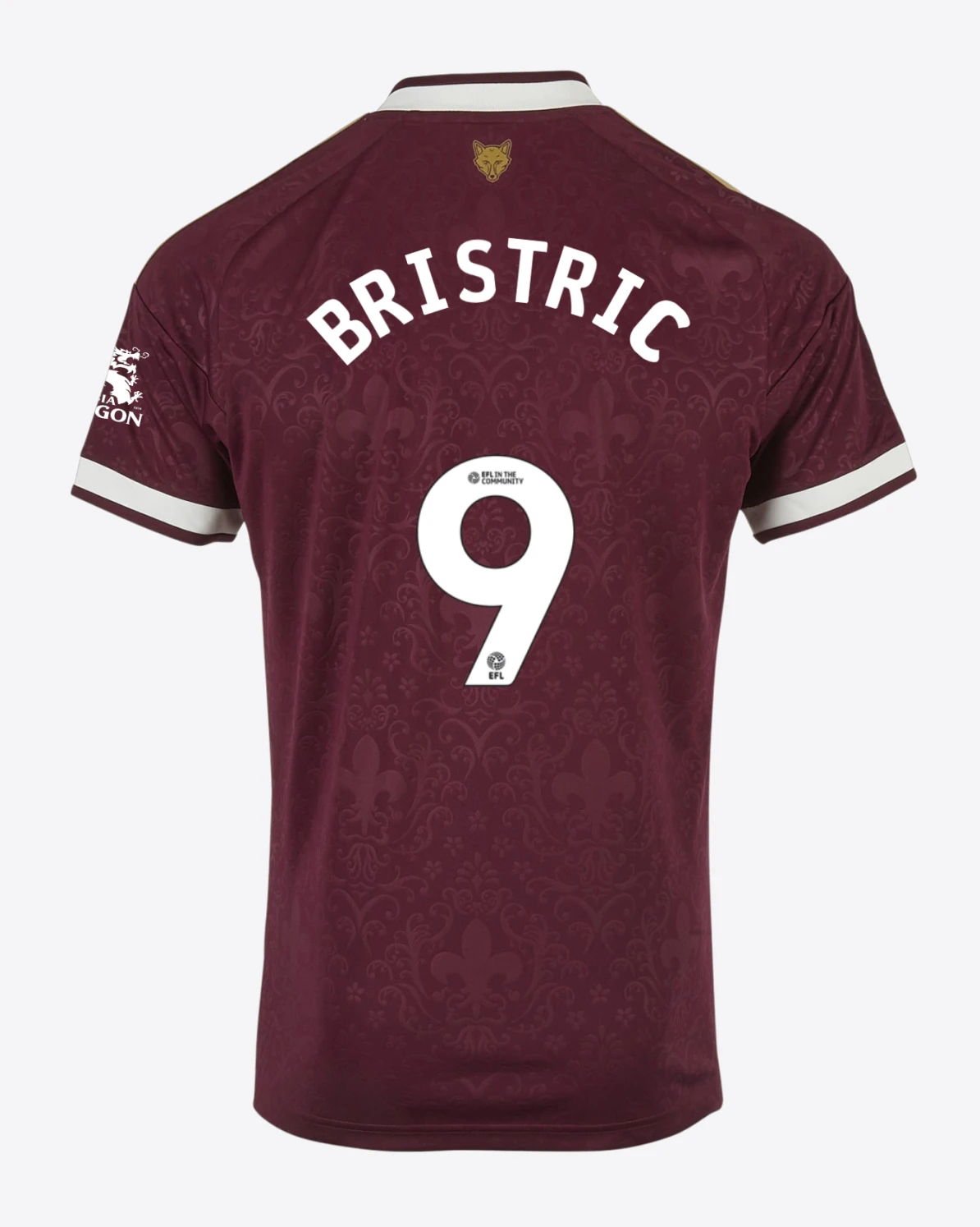 Leicester City Men's Away Shirt 2026/27 - Adults - Admir BRISTRIC